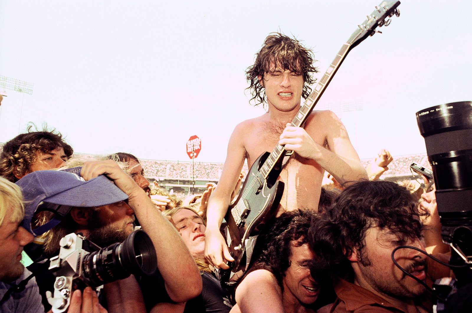 AC/DC: See Insane Photos From ‘Highway to Hell’ Era