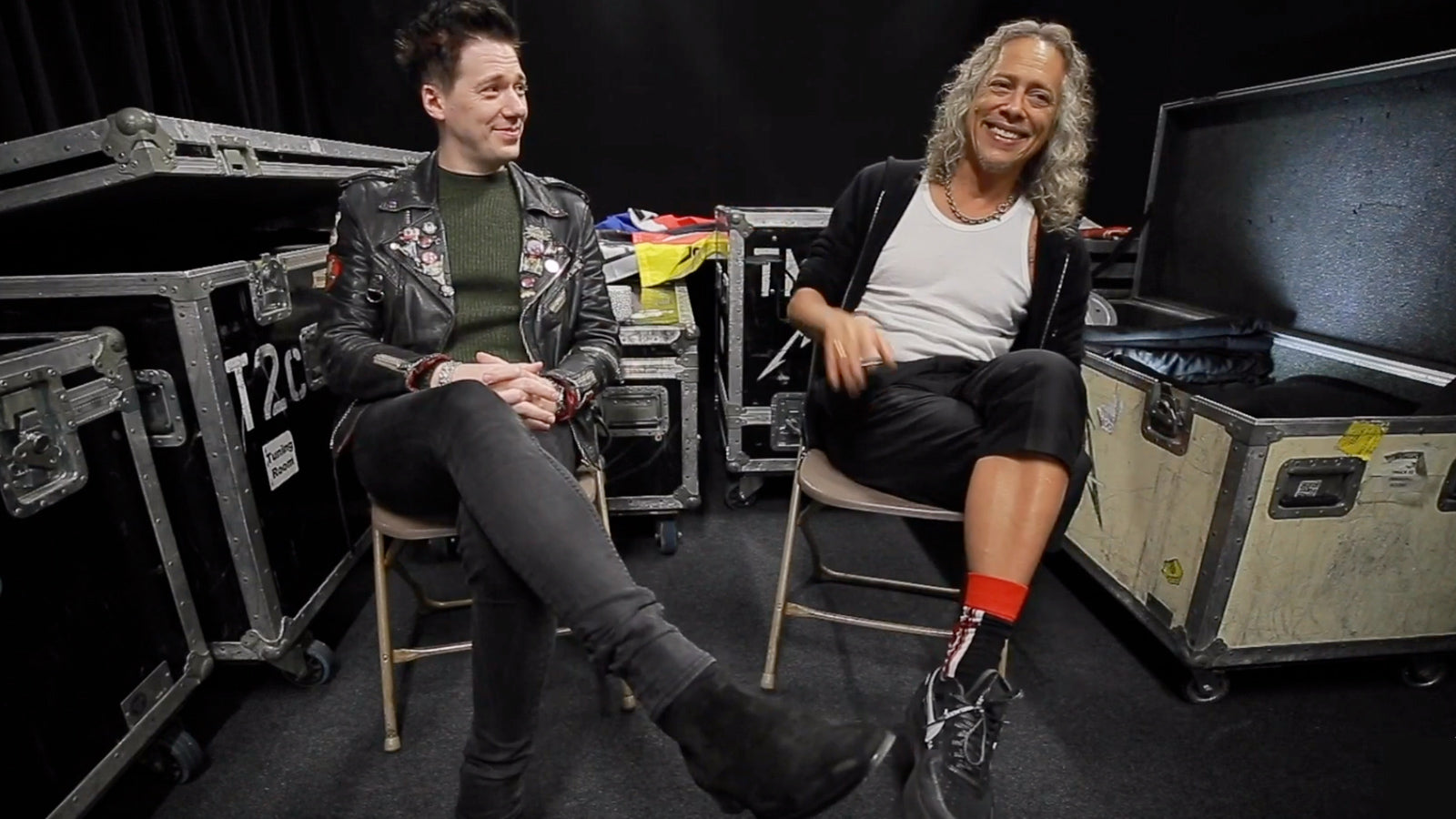 Metallica’s Kirk Hammett, Ghost’s Tobias Forge on “Daunting” Shows, First Guitars, More
