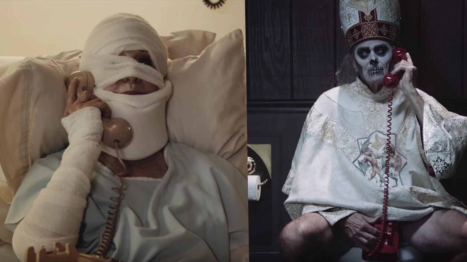See Ghost’s Papa Zero, Sister Imperator Get Weird in Metallica Tour Announcement