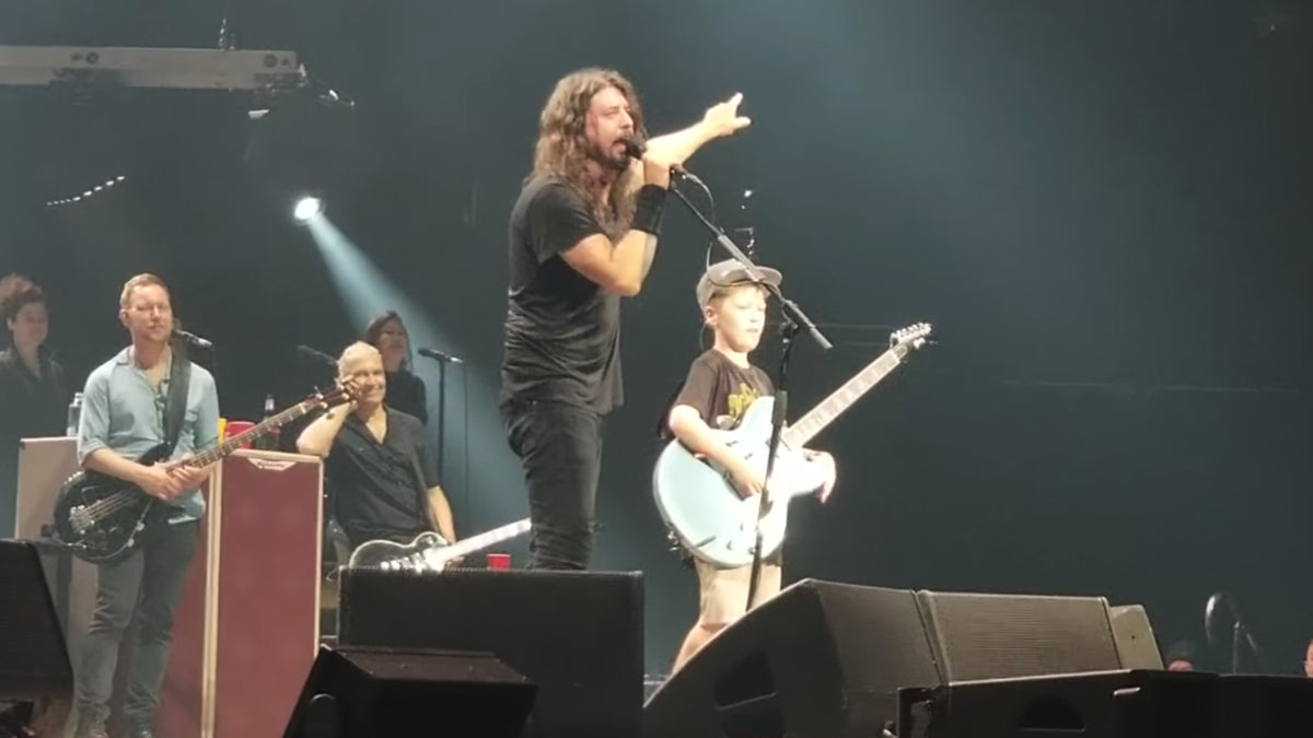 Watch Foo Fighters Cover Metallica’s “Enter Sandman” With 10-Year-Old Fan