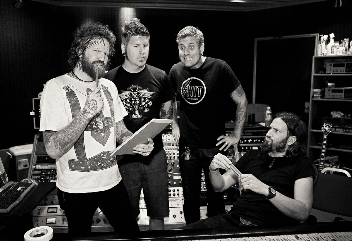 Mastodon Making ‘Crack the Skye’: See Rare and Candid In-Studio Photos
