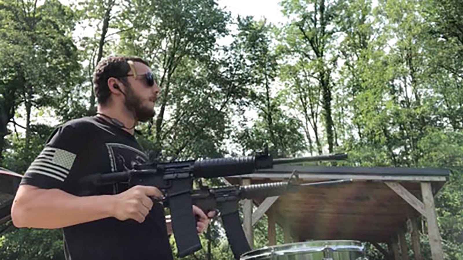 See “GunDrummer” Cover Slipknot’s “Psychosocial” With Semi-Automatic Rifles