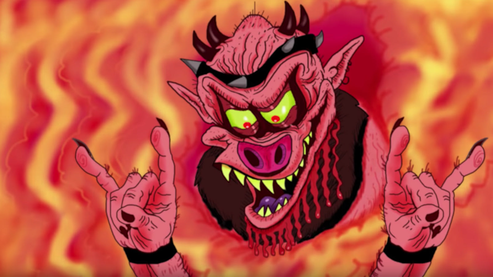 See Gwar Unleash ‘Ren & Stimpy’ Meets ‘Mad Max’ Insanity in New Animated Video