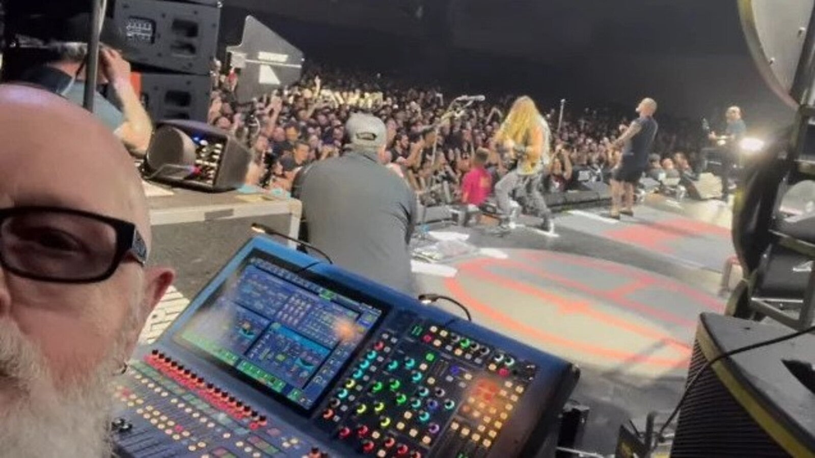 See Judas Priest’s Rob Halford Rock Out to Pantera Sidestage in São Paulo
