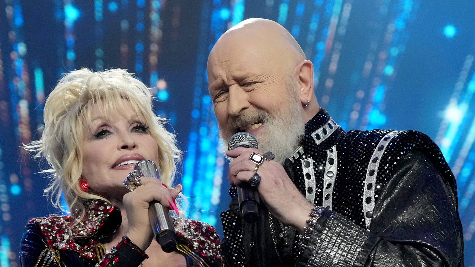 See Rob Halford Sing “Jolene” With Dolly Parton at Rock Hall Ceremony
