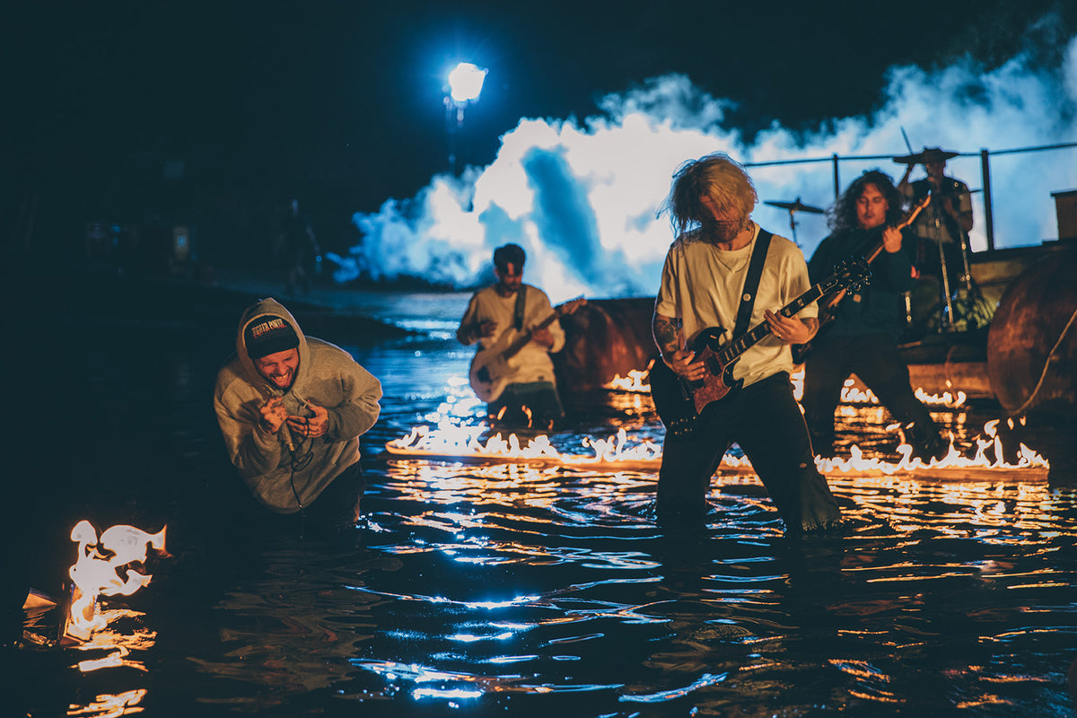 Wet and Wild: Go Behind the Scenes of Higher Power’s “Seamless” Video