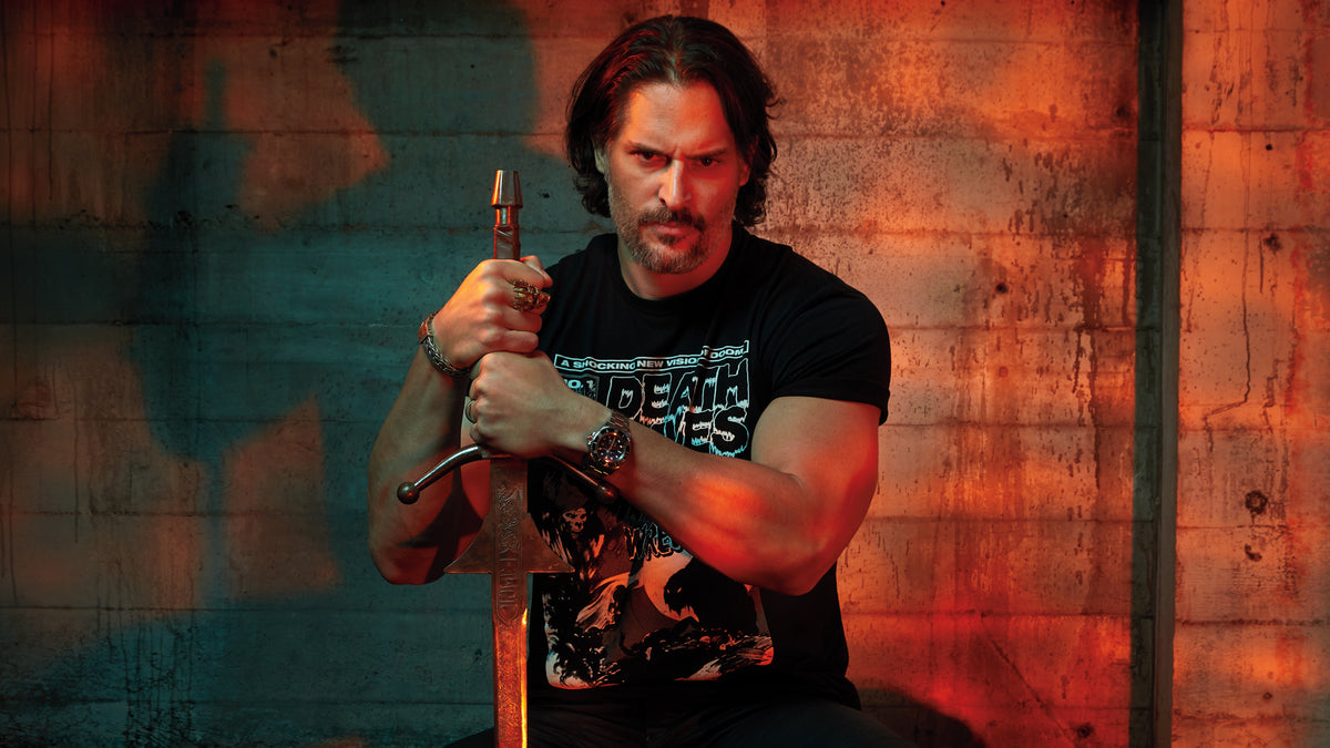 Joe Manganiello Talks Heavy Metal, Dungeons & Dragons, “Death Saves” Streetwear