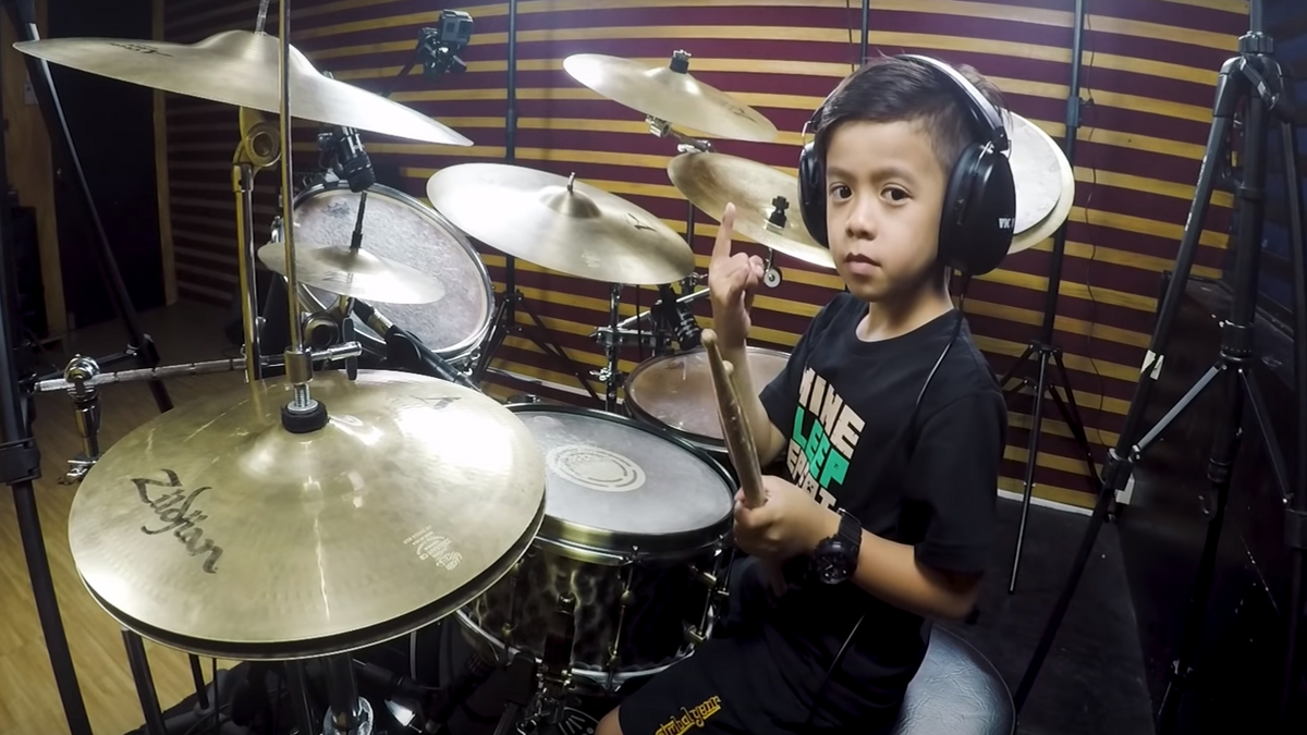 Watch 8-Year-Old Boy Slay Meshuggah’s “Bleed” on Drums