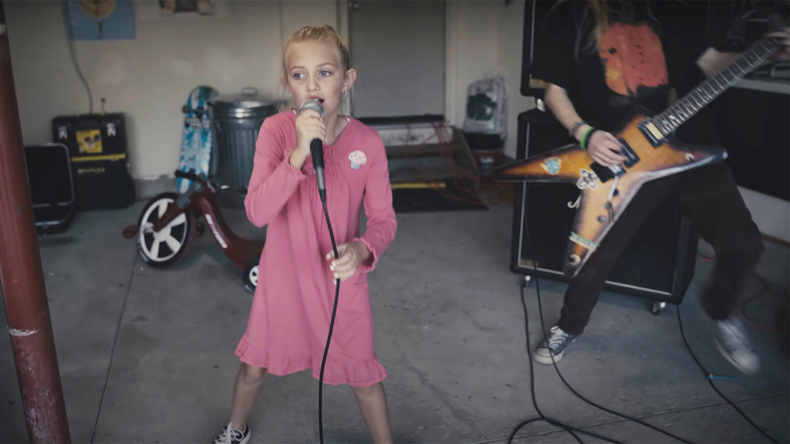 Watch 8-Year-Old Girl Cover Pantera’s “Walk” With Kid Band