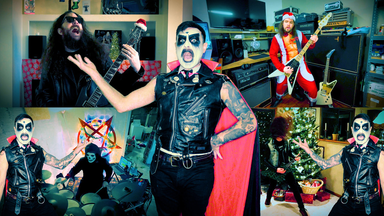 See Two Minutes to Late Night’s All-Star Christmas Cover of King Diamond’s “Halloween”