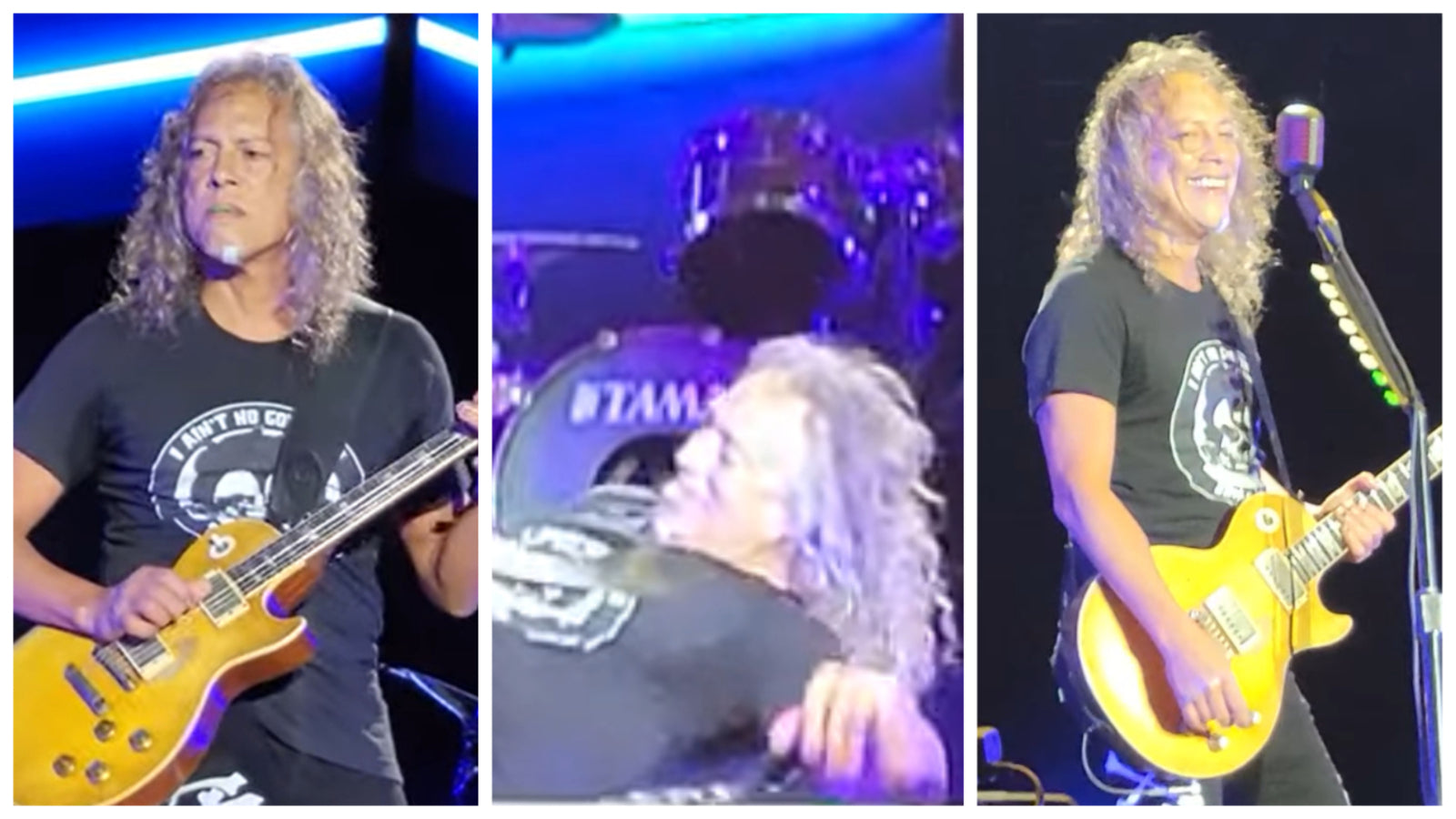 See Metallica’s Kirk Hammett Botch “Nothing Else Matters” Intro, Fall Over, Laugh It Off