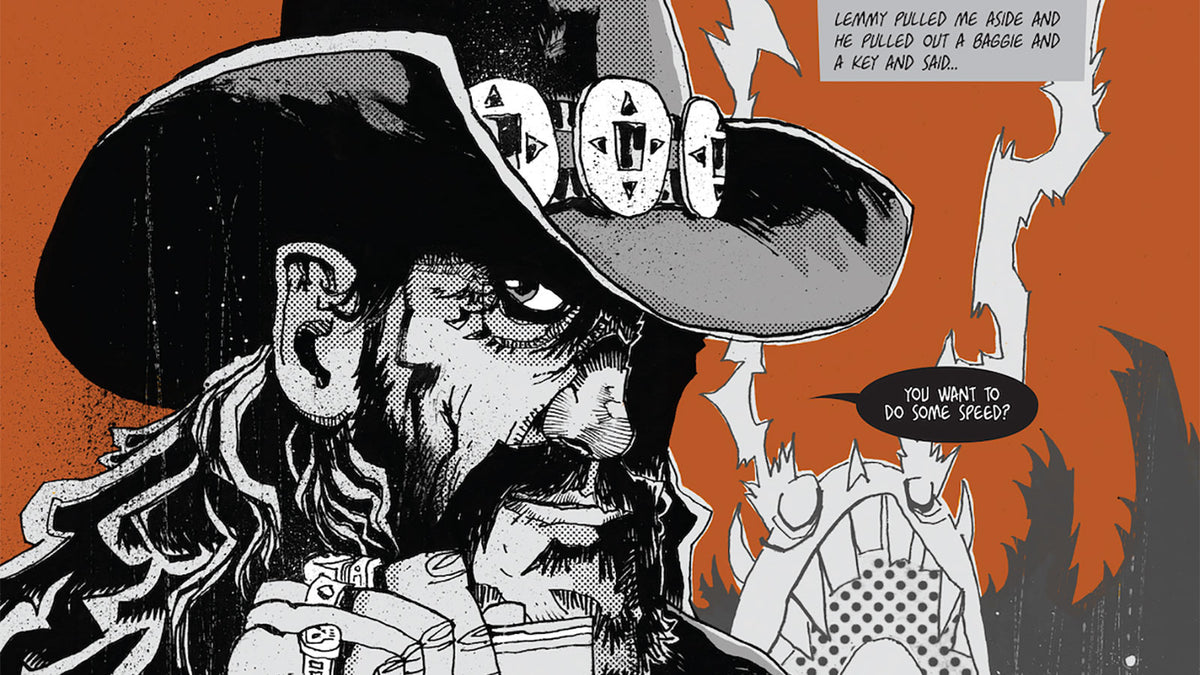GROHL, OZZY, LARS and more tell LEMMY stories in new MOTÖRHEAD graphic novel
