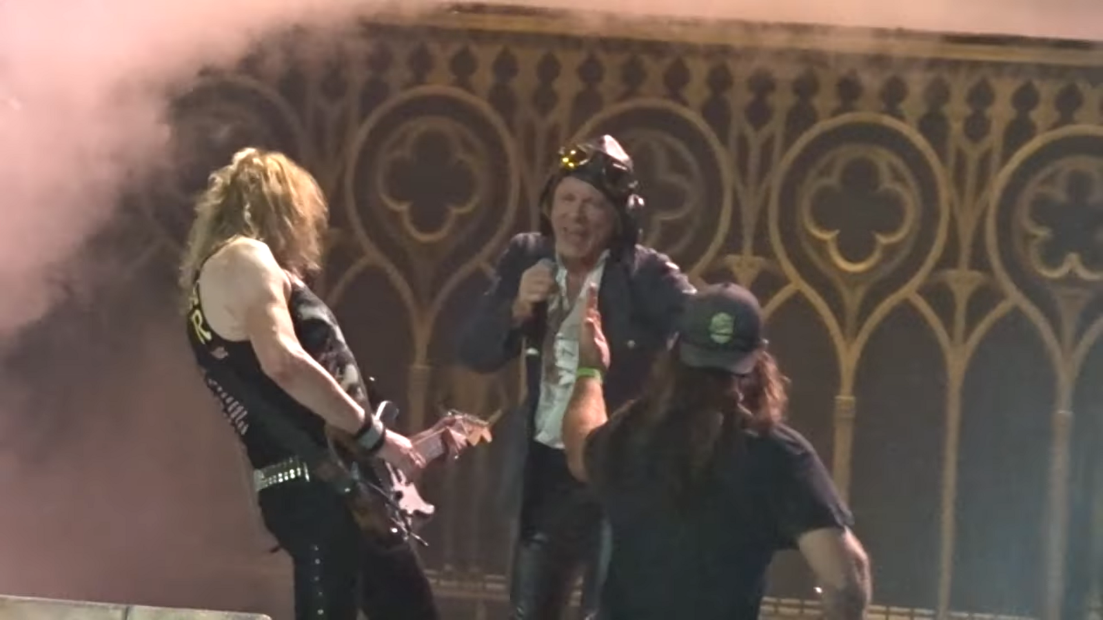 See Iron Maiden’s Bruce Dickinson Drag Unruly Fan Offstage by Neck
