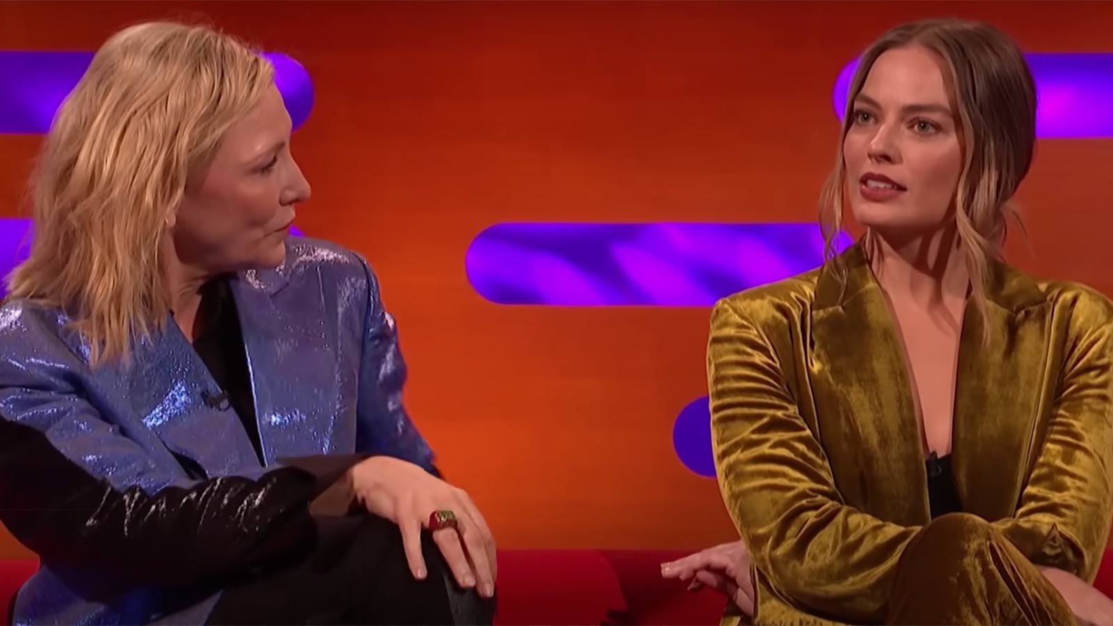 See MARGOT ROBBIE defend SLIPKNOT and heavy metal to CATE BLANCHETT
