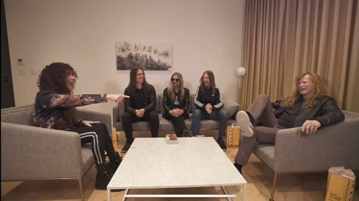 MEGADETH and MARTY FRIEDMAN: See behind the scenes video of first reunion in 23 years