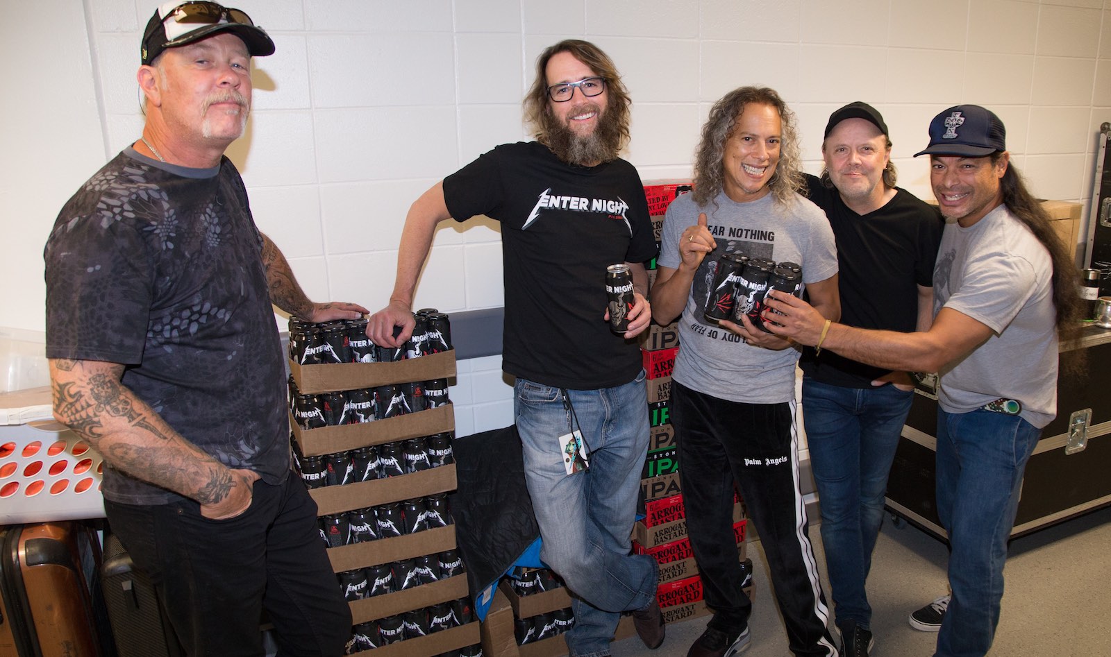 Metallica Team With Stone Brewing Imprint Arrogant Consortia for ‘Enter Night’ Pilsner