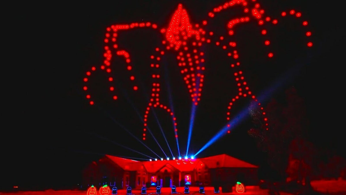 Metallica and ‘Stranger Things’: See 400-Foot-Tall Halloween Light Show to “Master of Puppets”