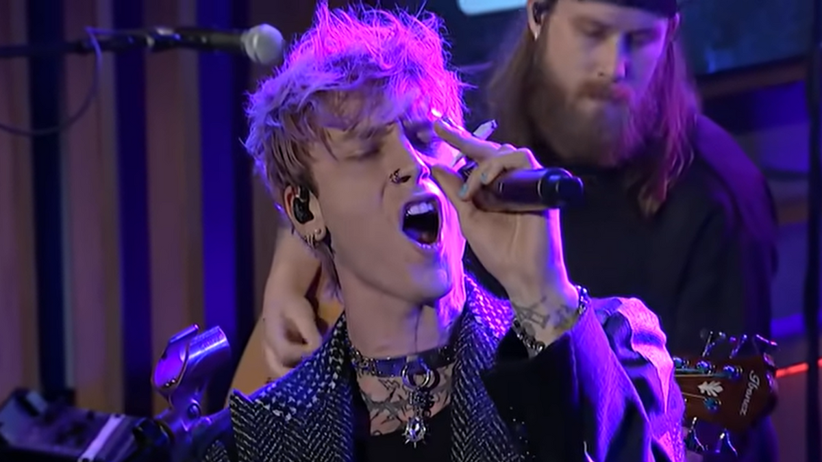 See Machine Gun Kelly Butcher System of a Down’s “Aerials” on ‘Howard Stern’