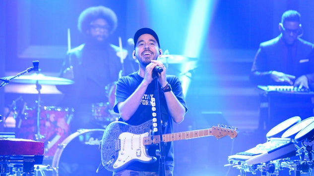 See Mike Shinoda Perform Intense New Song “Crossing a Line” on ‘Fallon’