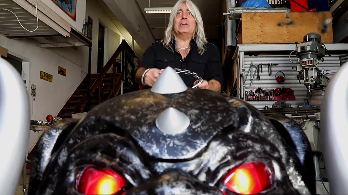 See Motörhead’s Mikkey Dee Create Ultra-Pimped Snaggletooth Lawnmower