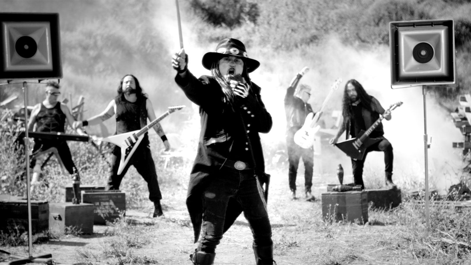 Hear MINISTRY’s outraged new song “Just Stop Oil”