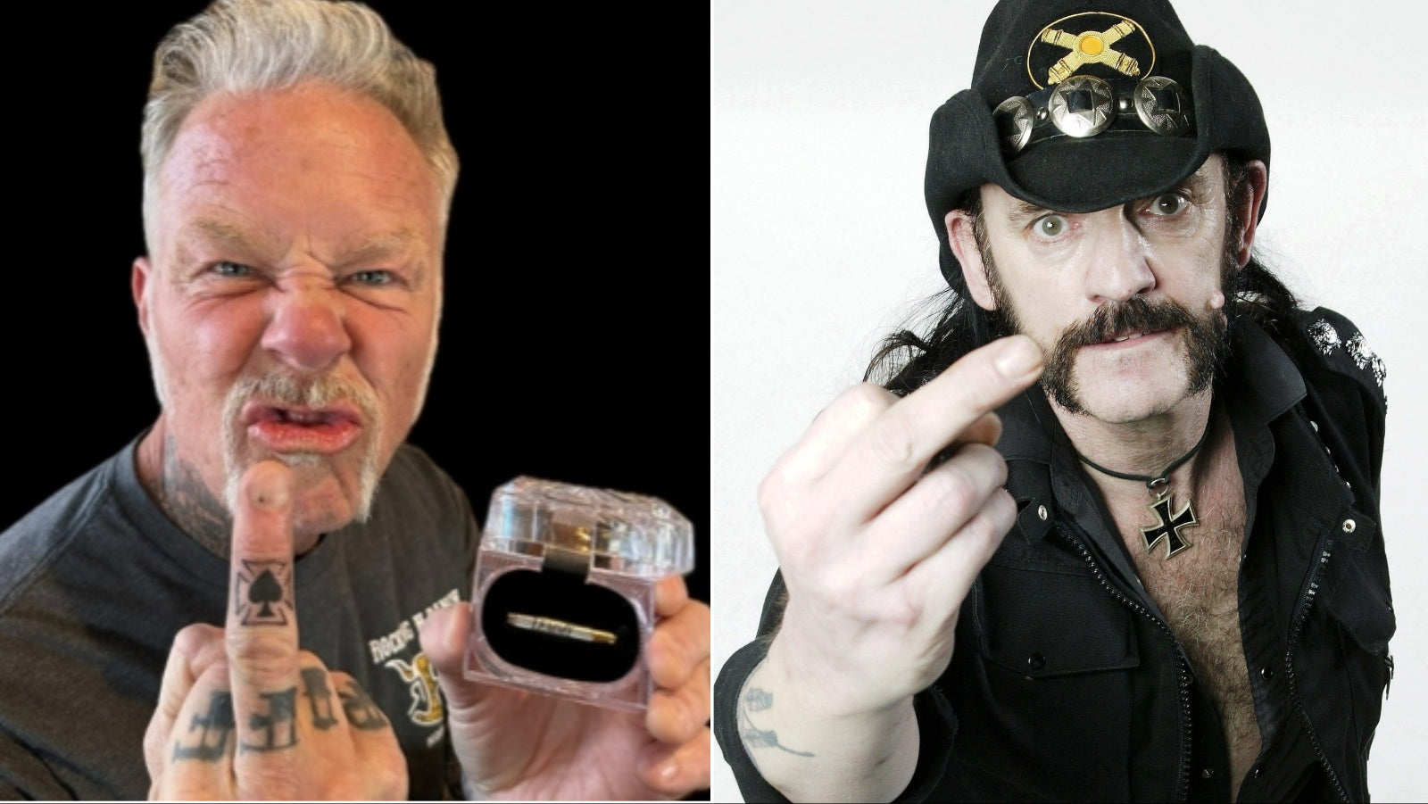 JAMES HETFIELD uses LEMMY’s ashes in new MOTÖRHEAD tattoo