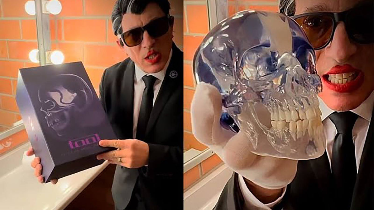 See Maynard James Keenan Unbox TOOL’s New “Fetus in Skull” Statue