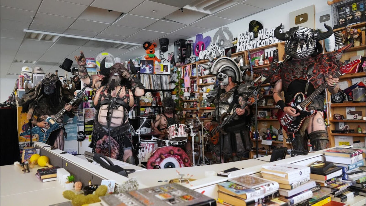 See GWAR’s totally insane NPR ‘Tiny Desk’ performance
