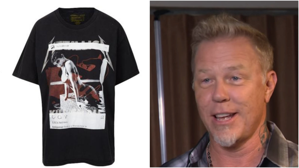 James Hetfield on Kendall and Kylie Jenner’s Metallica Shirts: “Show Some Respect”