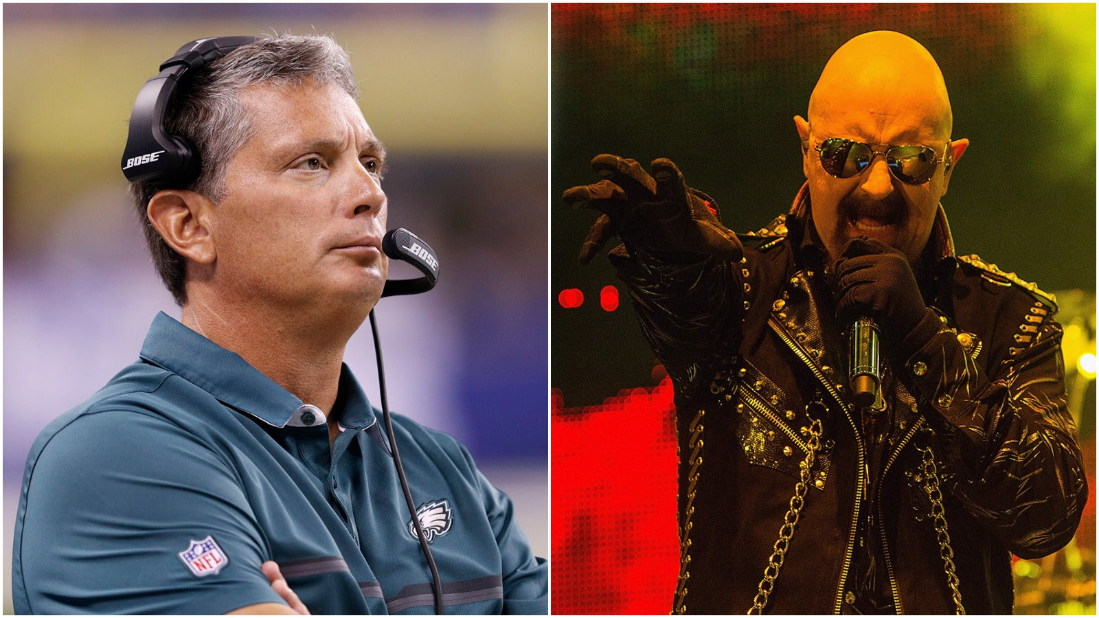 Eagles Coach Jim Schwartz Is “A Massive Judas Priest Fan”