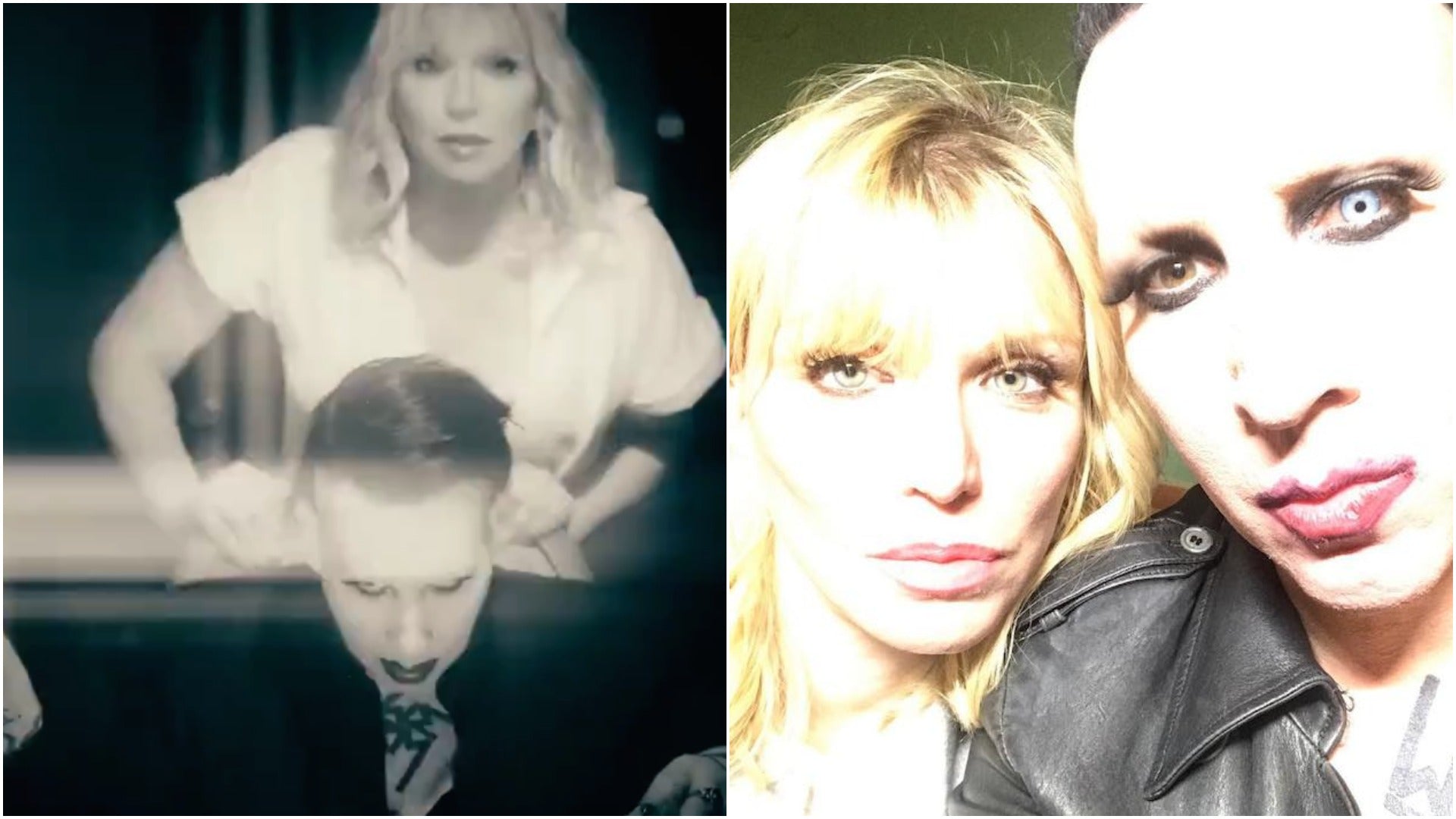 See Courtney Love Play Marilyn Manson’s Nurse in “Tattooed in Reverse” Video Teaser