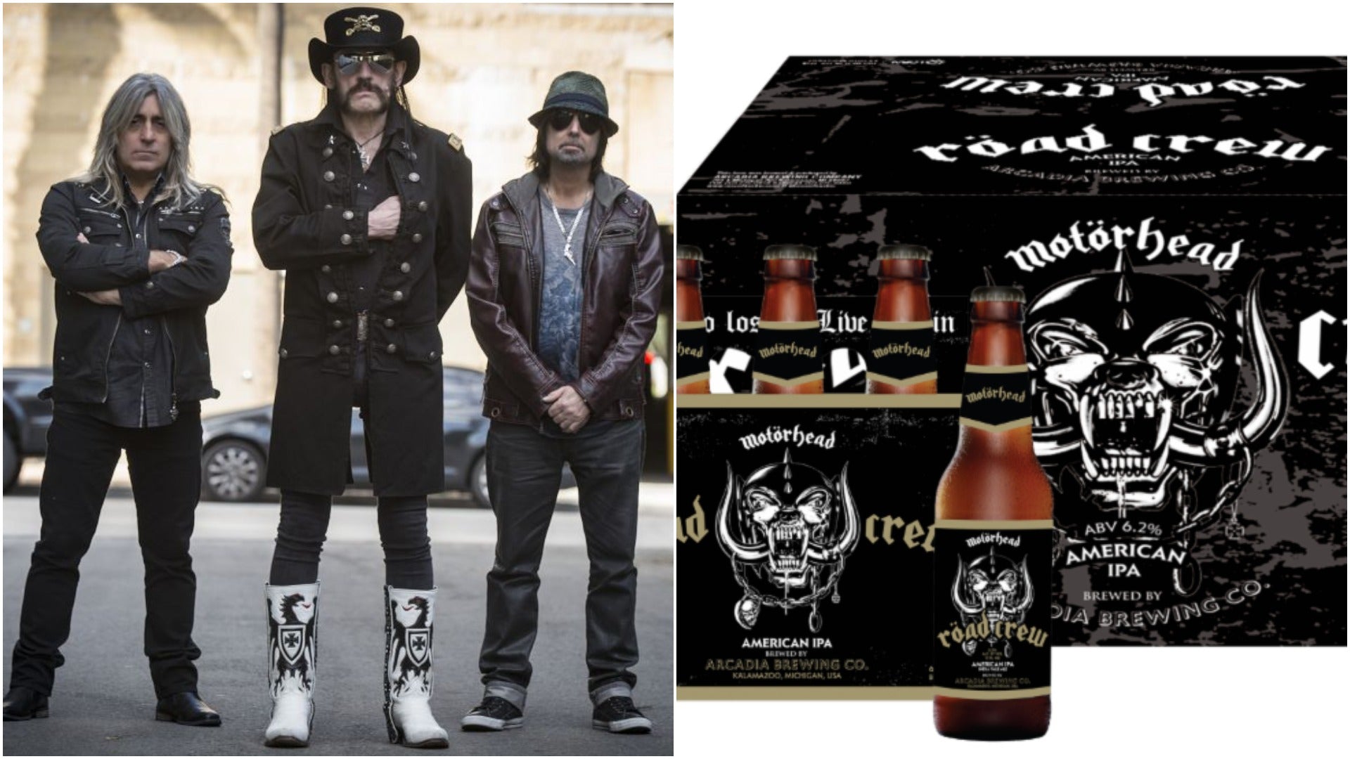 Watch Motörhead’s Phil Campbell, Mikkey Dee Reveal New “Röad Crew” Beer