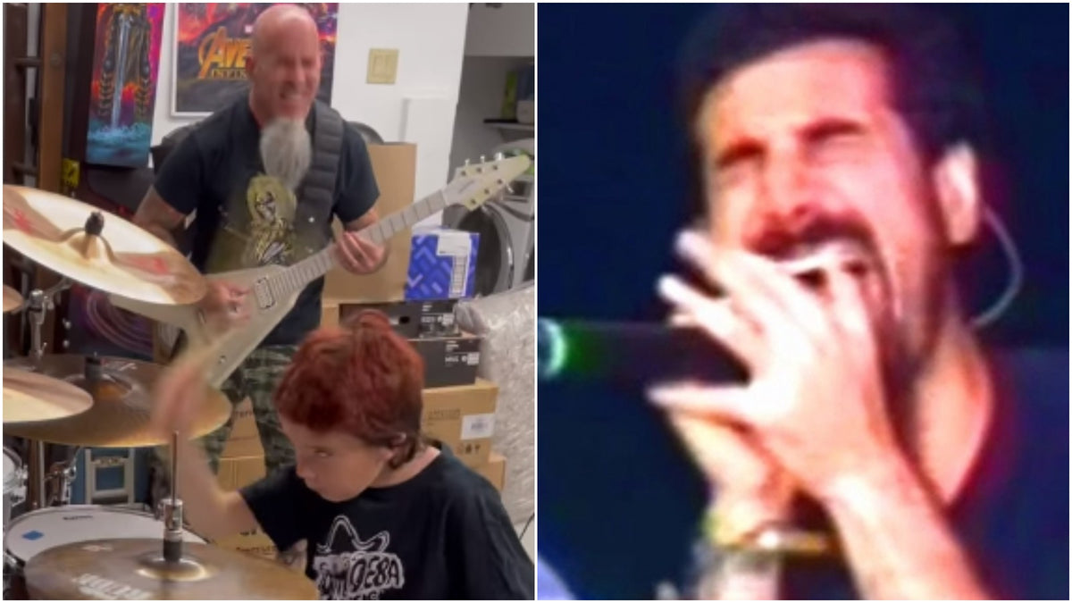 See Anthrax’s Scott Ian and 10-Year-Old Son Cover System of a Down’s “Bounce”