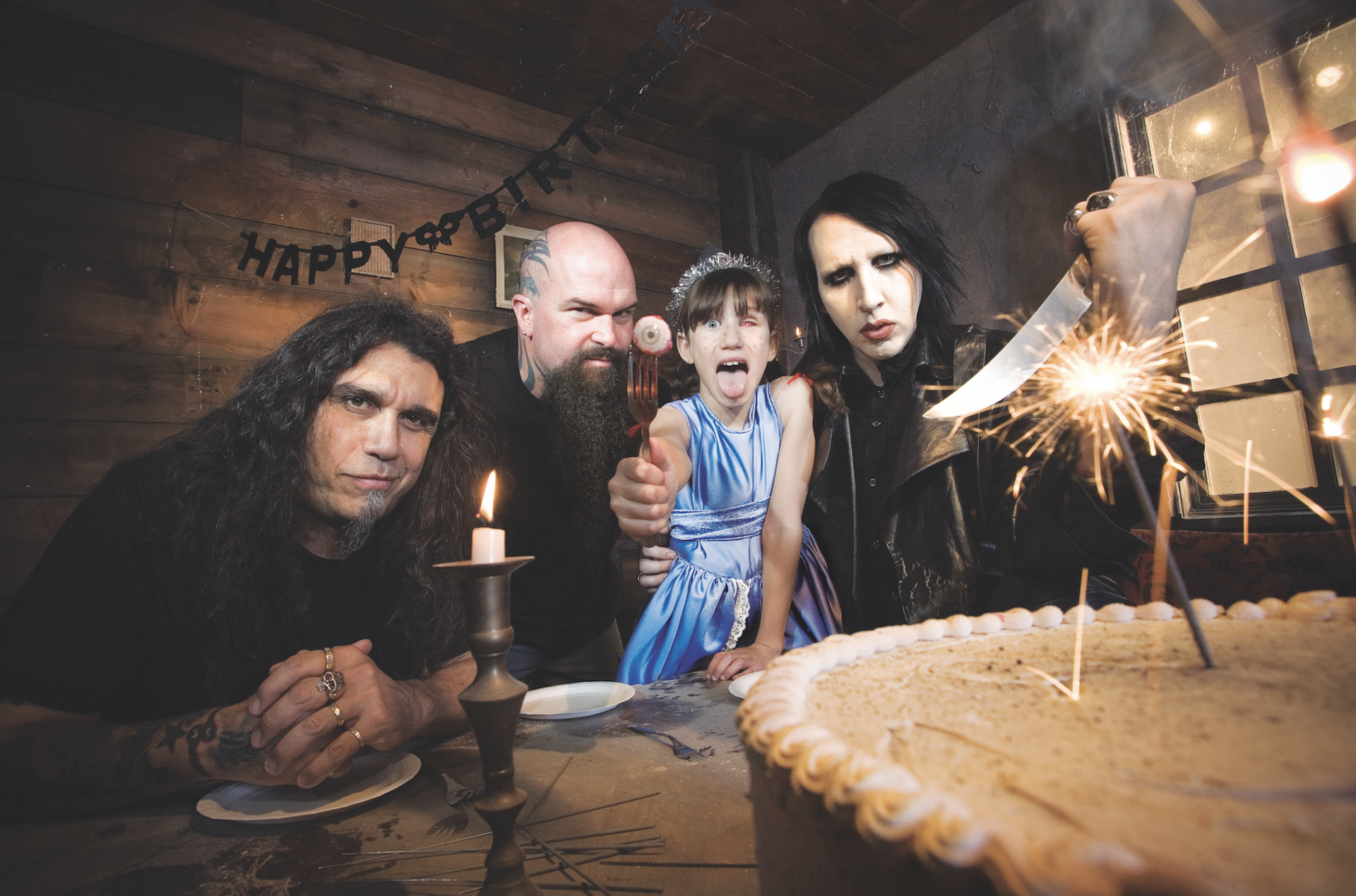 Marilyn Manson and Slayer Talk Hard Partying, Televangelists, “Bringin’ Satan Back”
