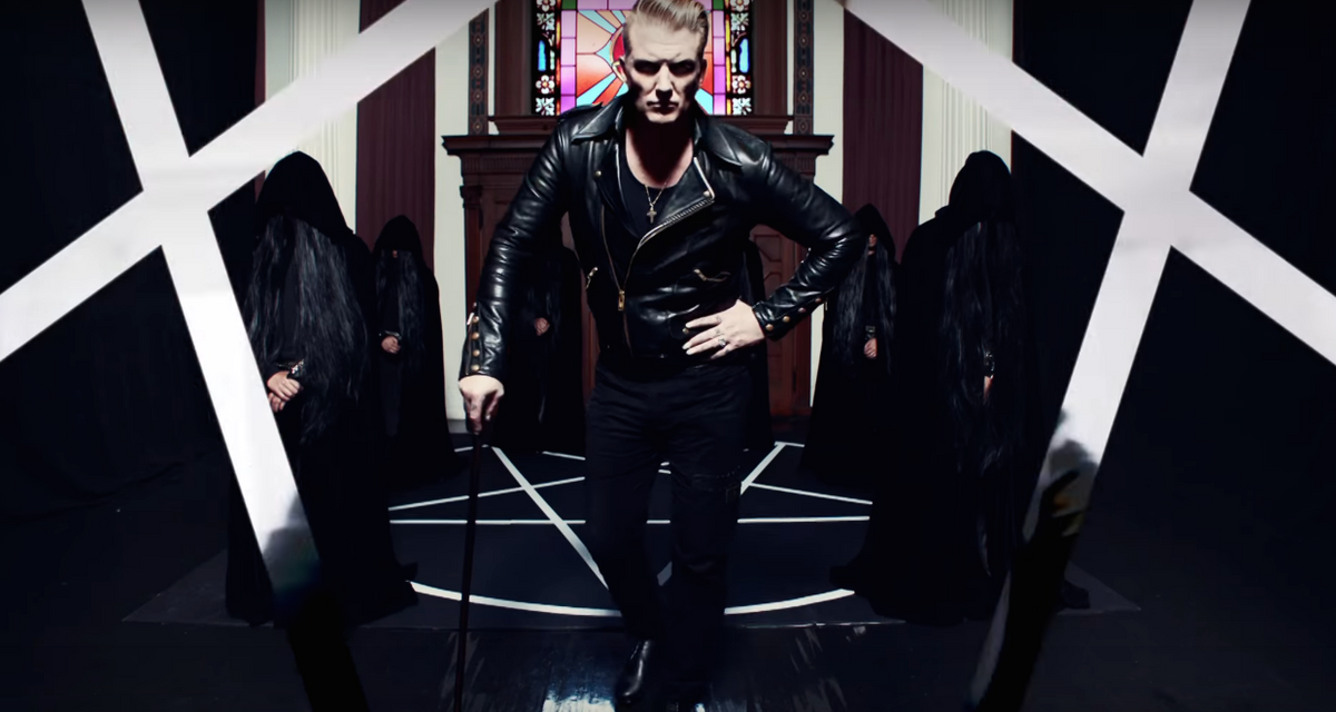 See Josh Homme Boogie With Satanic Headbangers in Queens of the Stone Age Video