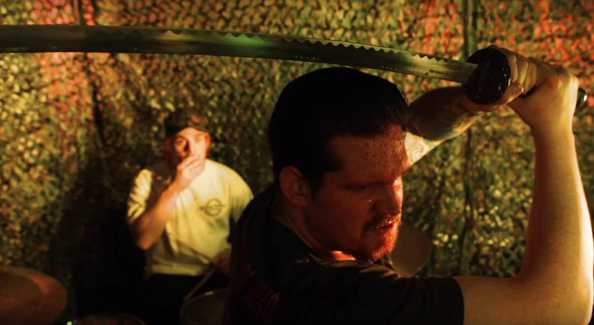 See Twitching Tongues Pull Sword on Uncle Sam in Violent New “Harakiri” Video