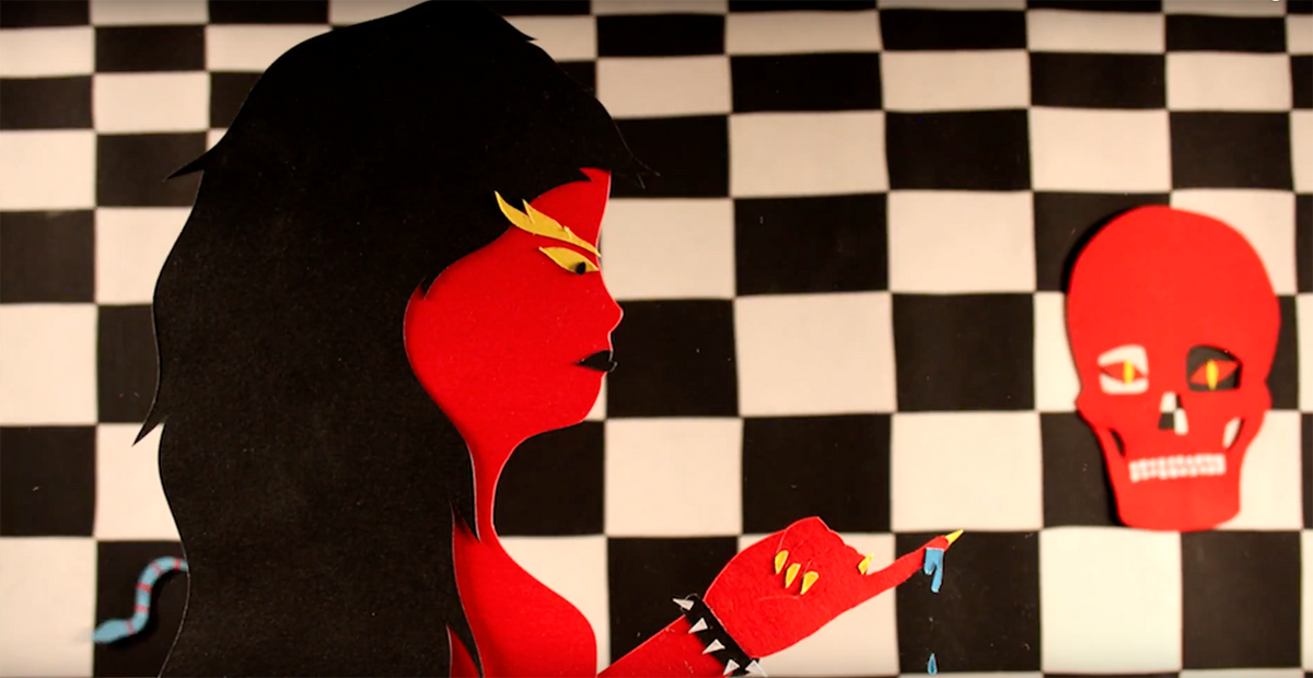 See NYC Punks Hank Wood and the Hammerheads’ Fun Animated “You Wanna Die” Video