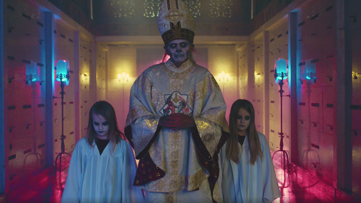 See Ghost Tease New Papa Emeritus Unveiling in Creepy “New Blood” Video