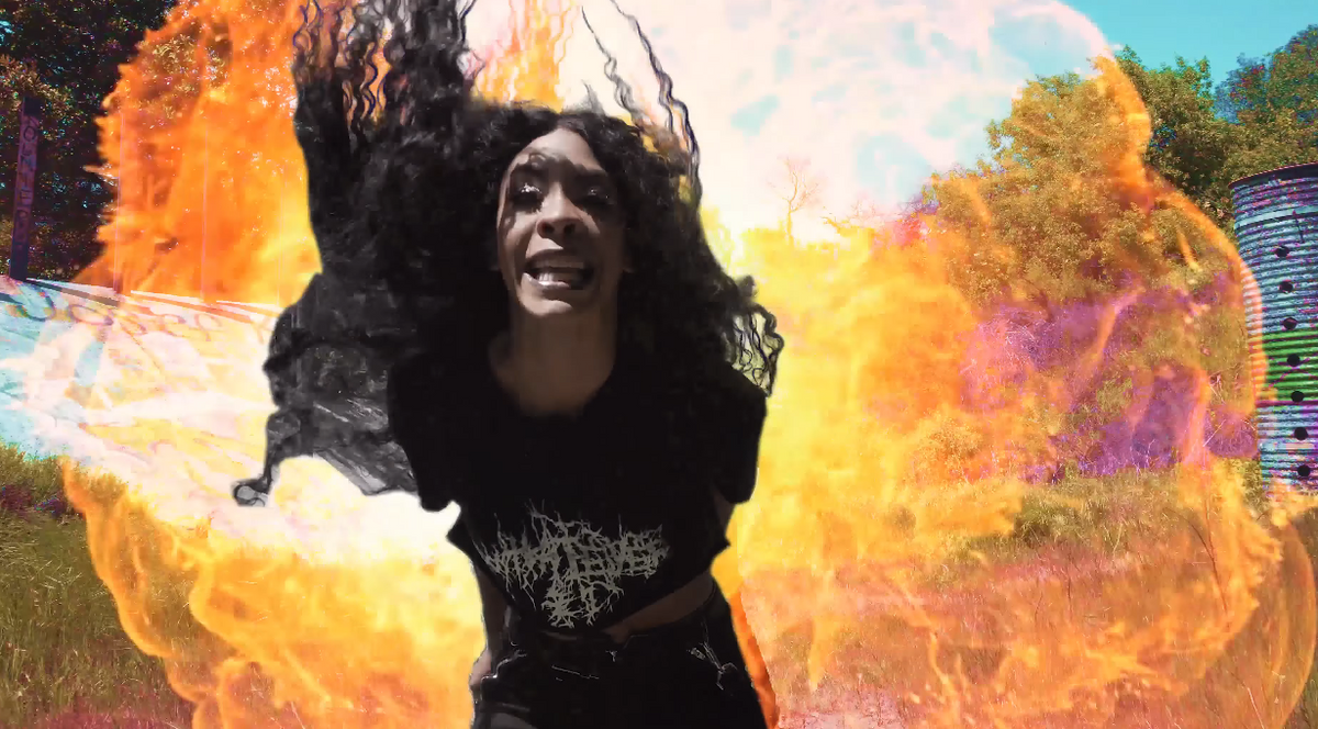 See Trap Artist Rico Nasty Unleash Inner Metalhead in New “Rage” Video