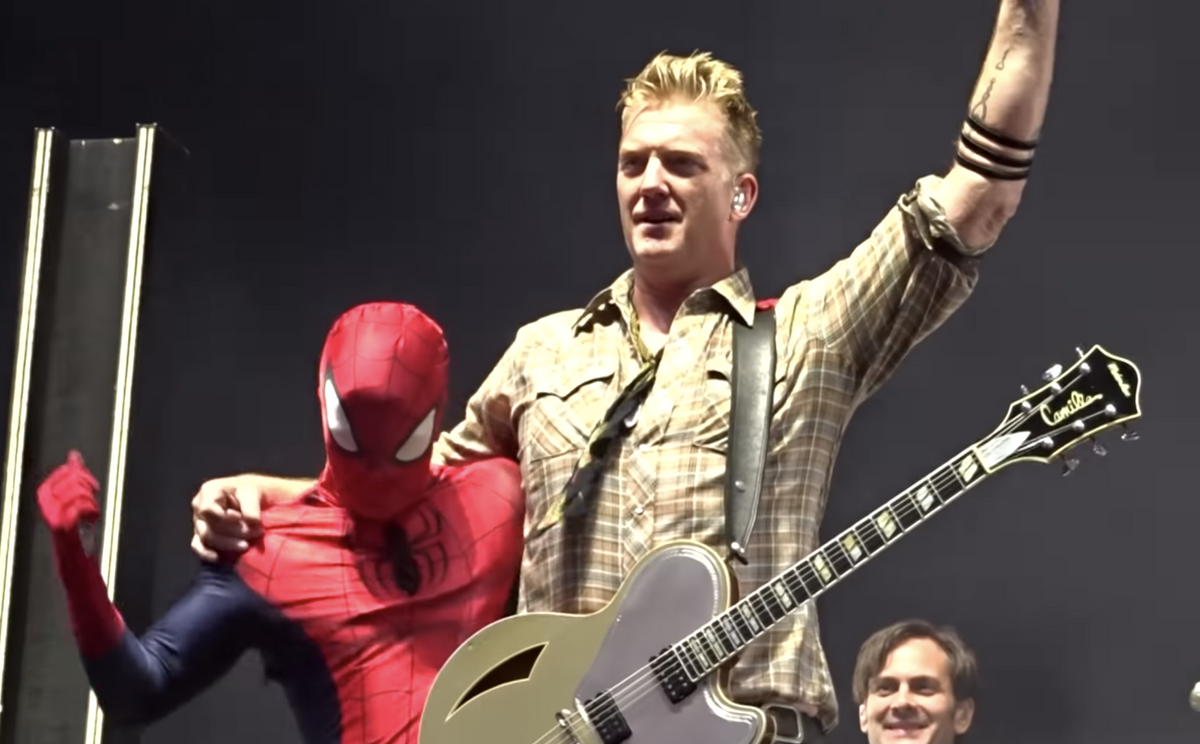 See Josh Homme Invite Spider-Man Onstage During Queens of the Stone Age Show