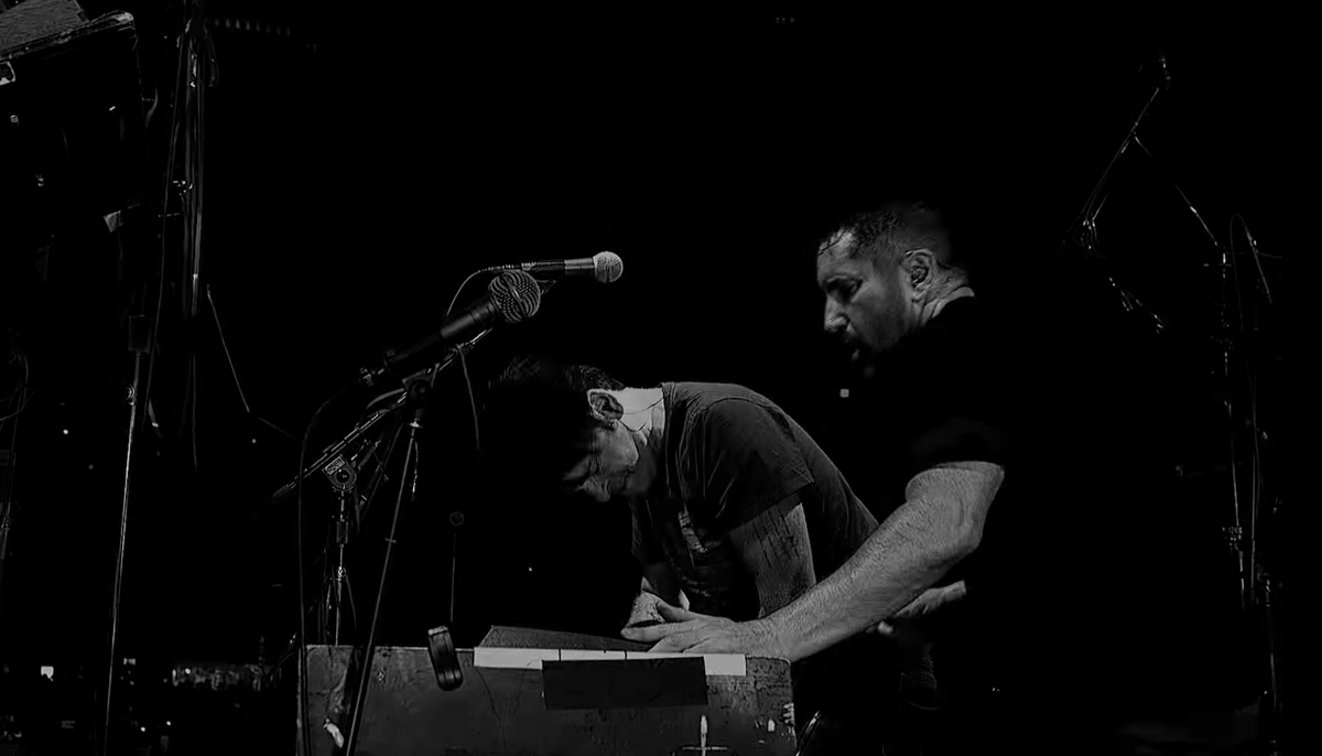 Watch Nine Inch Nails Bring Out Gary Numan for Menacing “Metal” Cover