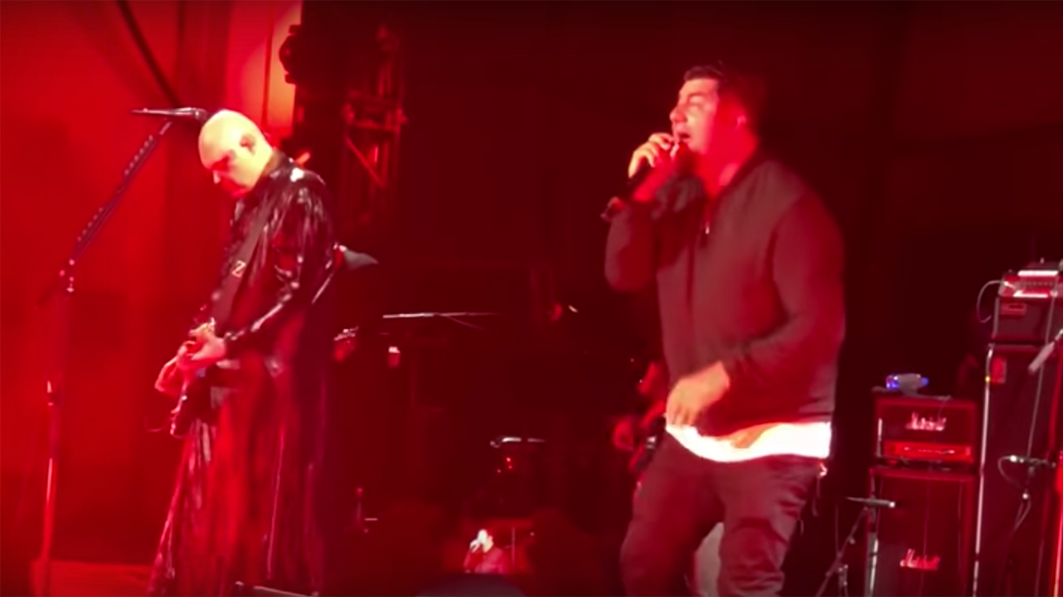 See Smashing Pumpkins Perform With Deftones’ Chino Moreno, Cover Judas Priest