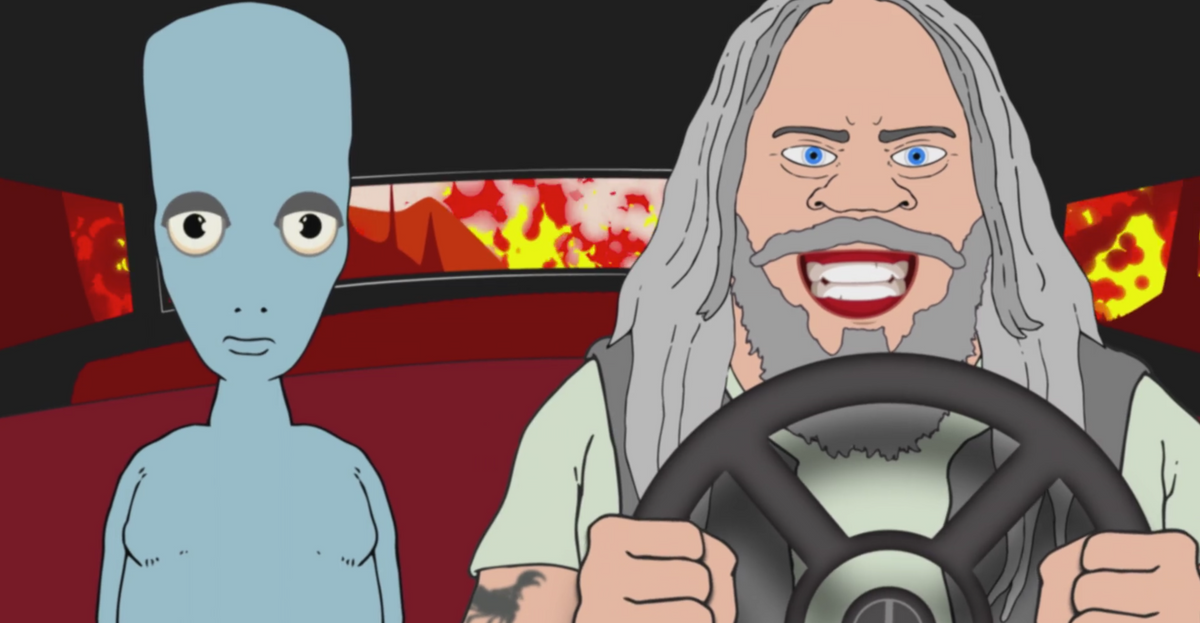 Watch Lamb of God’s Wild New Animated Video for “Jesus Built My Hotrod” Cover
