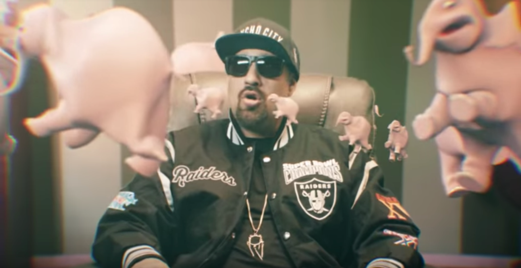 See Cypress Hill Hallucinate Pink Elephants in Trippy New “Crazy” Video