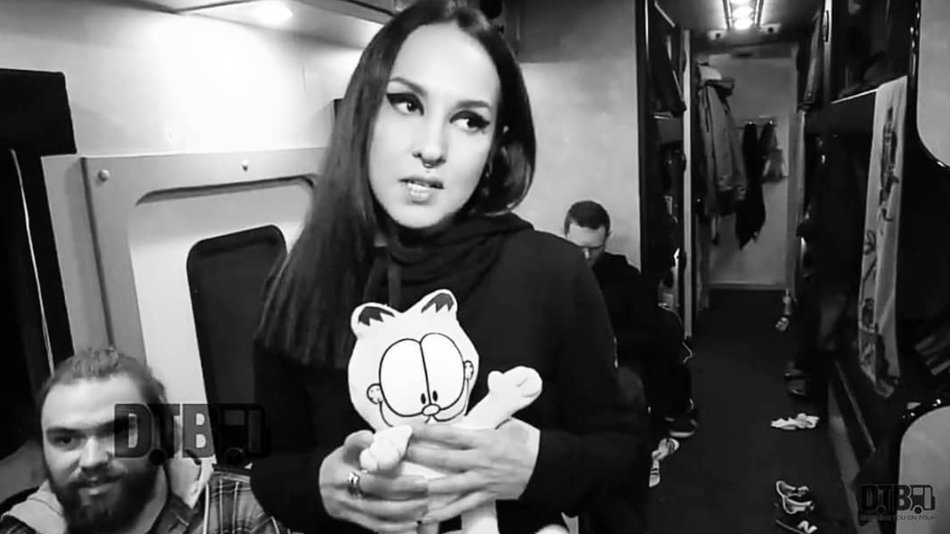Watch Ukrainian Metal Upstarts Jinjer Reveal Secrets of Tour Bus Life