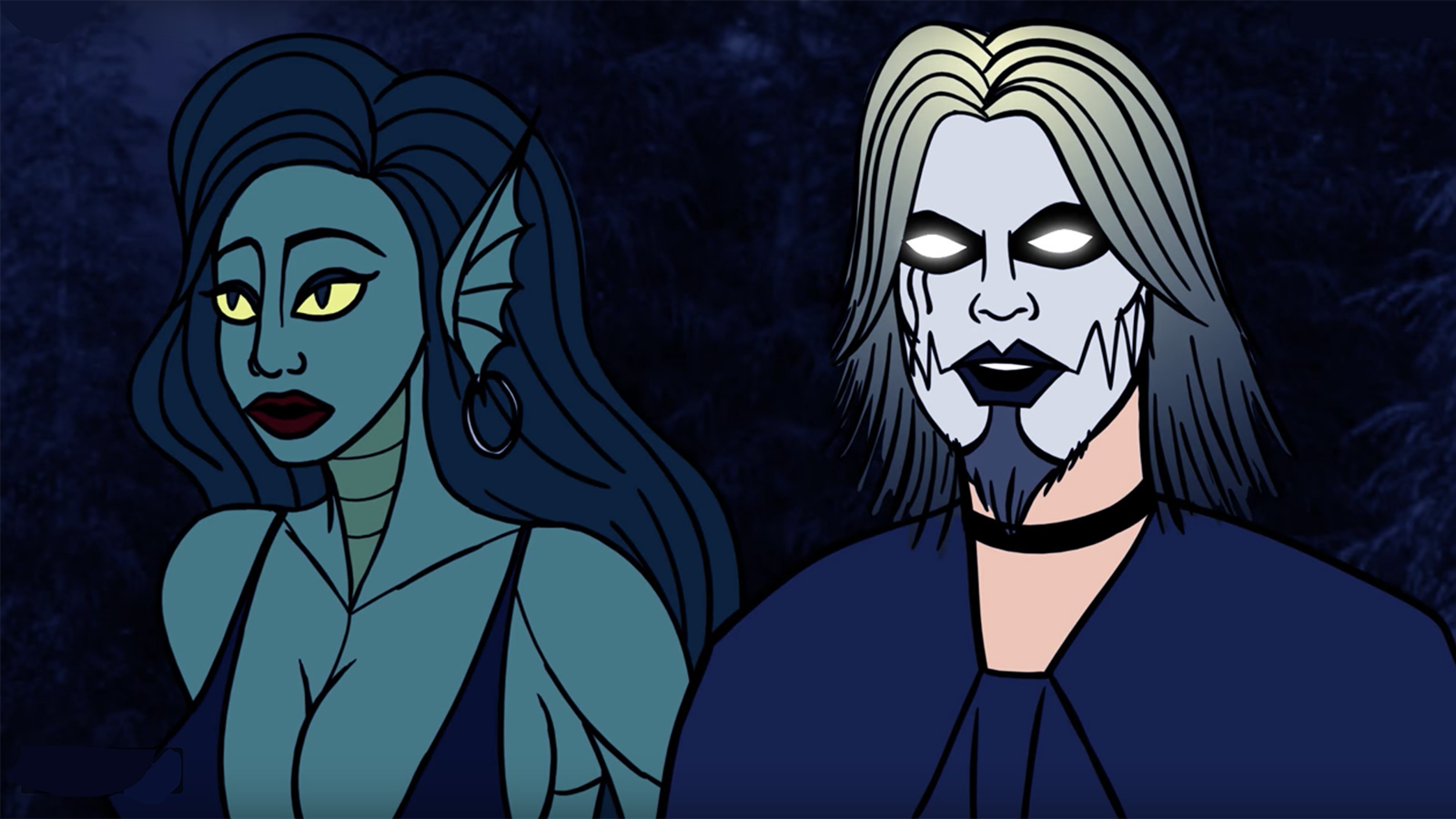 Watch John 5 Rescue Sexy Monster Babe in Fun New Animated “ZOINKS!” Video