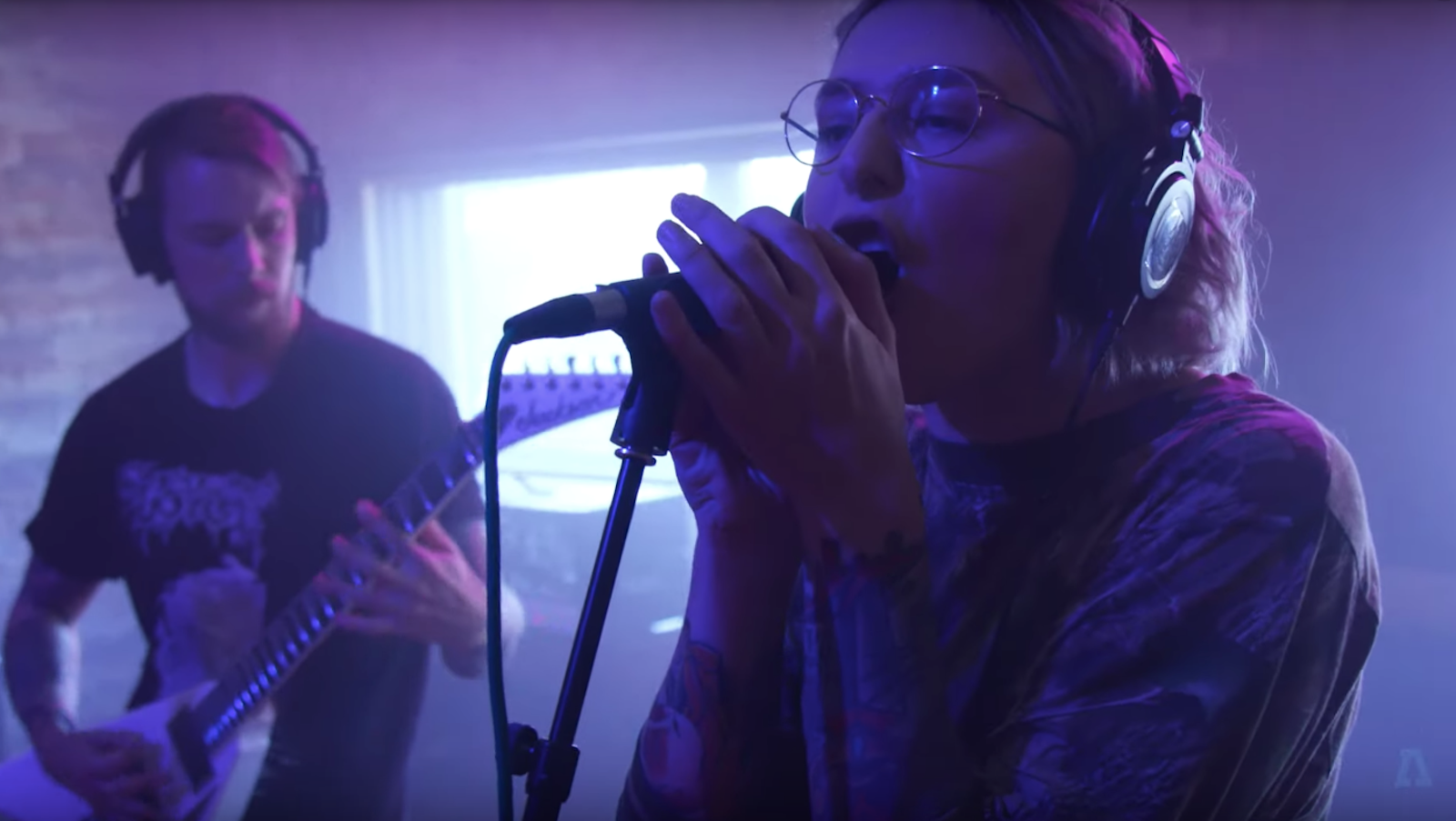 See Venom Prison Play Intimate In-Studio Set, Talk Videos and Art