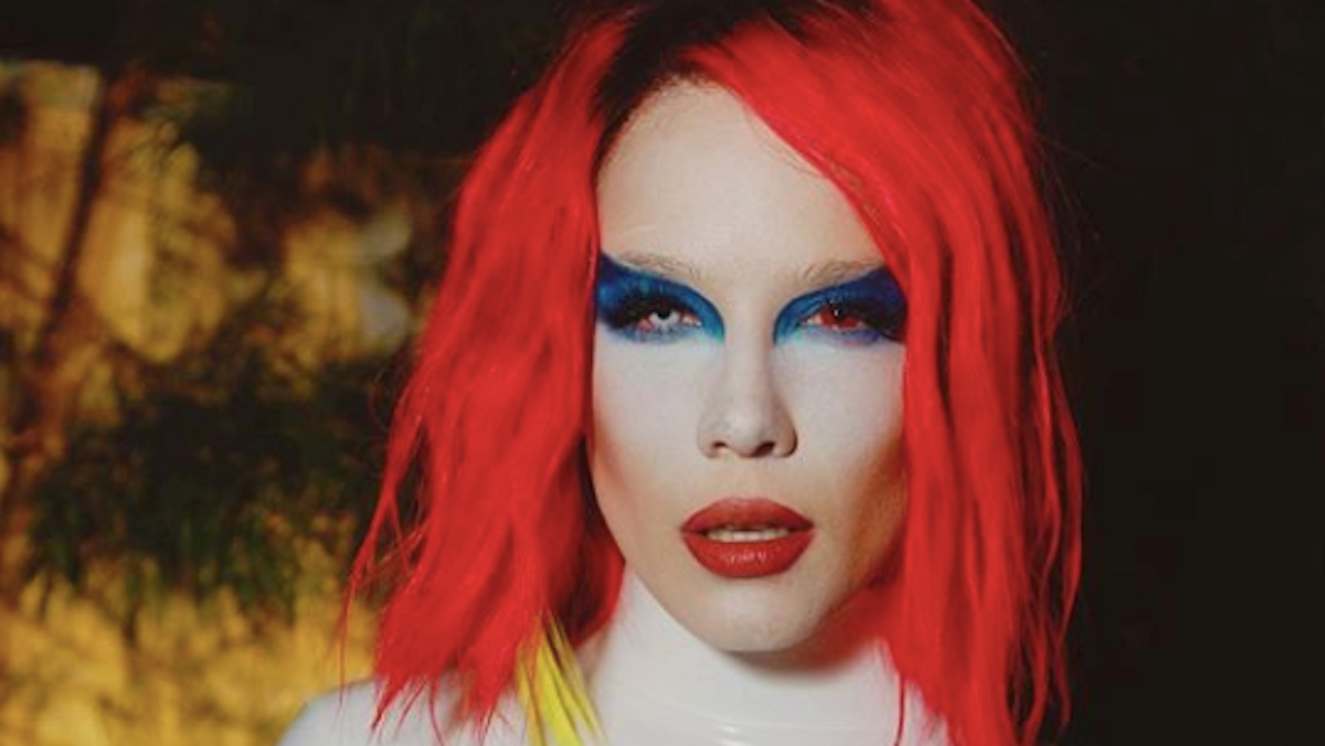 Halsey Dresses Up as Marilyn Manson for Halloween