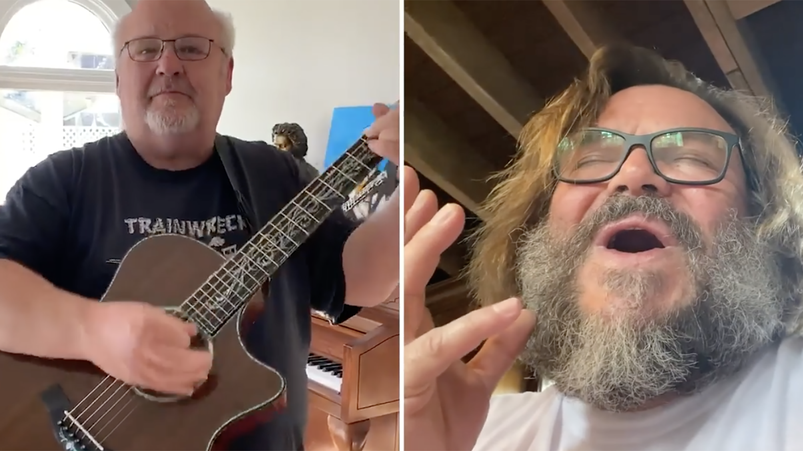 See Tenacious D’s Jack Black, Kyle Gass Play Rare Song “5 Needs” in Quarantine