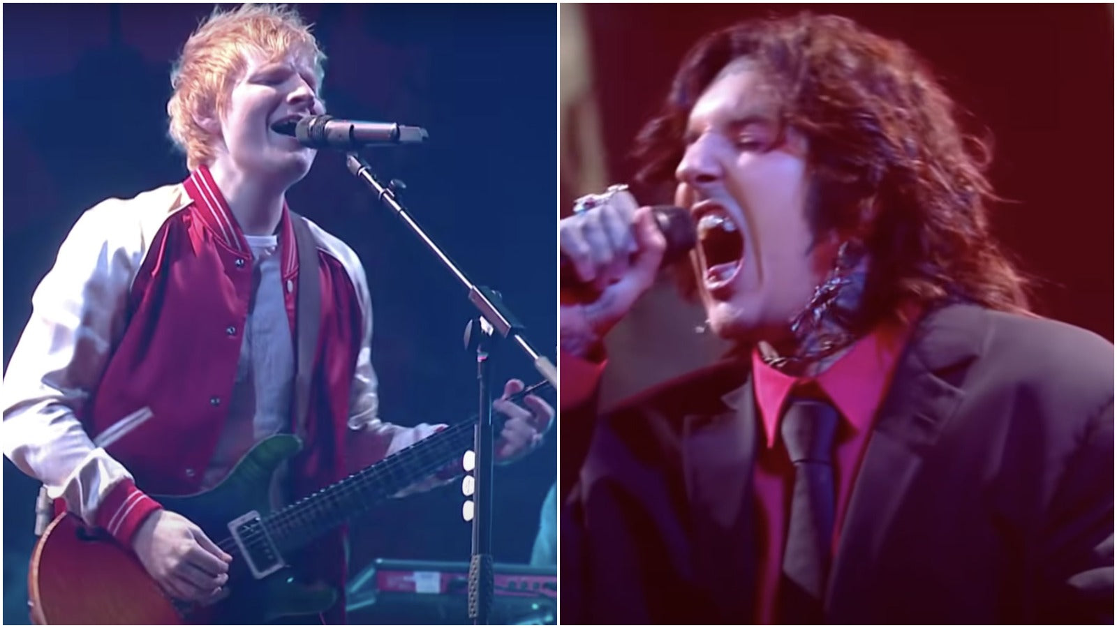 See Bring Me the Horizon’s Oli Sykes Rage Onstage With Ed Sheeran